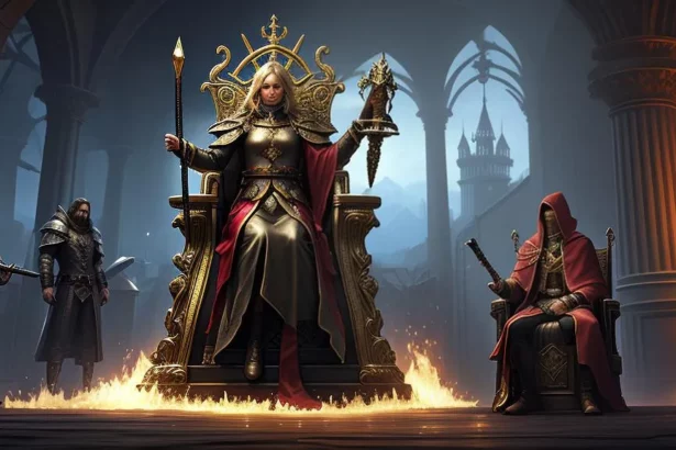 Throne of Liberty: Escena de Combate Intensa